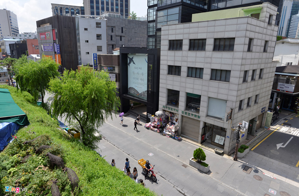 phố đi bộ insadong seoul